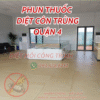 Phun xịt diệt côn trùng Quận 4 tại nhà ở, văn phòng, công ty, xí nghiệp,...