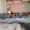 XỊT CÔN TRÙNG QUẬN 5 - DIỆT SẠCH CÔN TRÙNG CHỈ SAU 1 LẦN PHUN