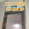 XỊT MUỖI QUẬN 10 - PHUN THUỐC DIỆT MUỖI TẬN NƠI